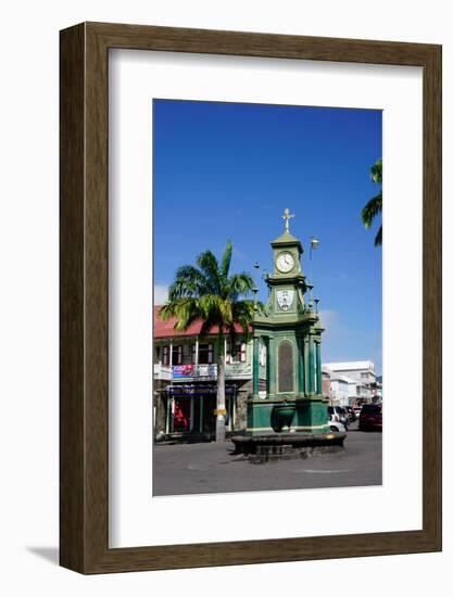 Clock Tower in the Centre of Capital-Robert Harding-Framed Photographic Print