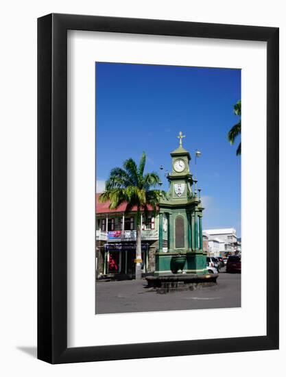 Clock Tower in the Centre of Capital-Robert Harding-Framed Photographic Print