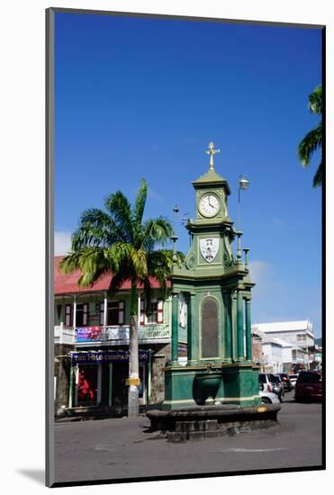 Clock Tower in the Centre of Capital-Robert Harding-Mounted Photographic Print