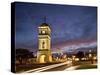 Clock Tower in the Square, Feilding, Manawatu, North Island, New Zealand, Pacific-Smith Don-Stretched Canvas