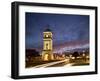 Clock Tower in the Square, Feilding, Manawatu, North Island, New Zealand, Pacific-Smith Don-Framed Photographic Print