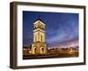 Clock Tower in the Square, Feilding, Manawatu, North Island, New Zealand, Pacific-Smith Don-Framed Photographic Print