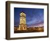 Clock Tower in the Square, Feilding, Manawatu, North Island, New Zealand, Pacific-Smith Don-Framed Photographic Print