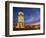 Clock Tower in the Square, Feilding, Manawatu, North Island, New Zealand, Pacific-Smith Don-Framed Photographic Print