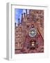 Clock Tower of Church of Our Lady, Nuremberg, Germany-Miva Stock-Framed Photographic Print