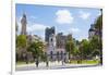 Clock tower of City Legislature Building, Buenos Aires, Argentina-Keren Su-Framed Photographic Print