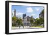 Clock tower of City Legislature Building, Buenos Aires, Argentina-Keren Su-Framed Photographic Print