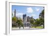 Clock tower of City Legislature Building, Buenos Aires, Argentina-Keren Su-Framed Photographic Print