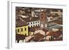 Clock Tower of Lucca, Italy.-Terry Eggers-Framed Photographic Print