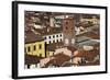 Clock Tower of Lucca, Italy.-Terry Eggers-Framed Photographic Print