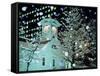 Clock Tower of Sapporo-null-Framed Stretched Canvas