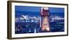 Clock Tower of the Custom House, Boston, Suffolk County, Massachusetts, USA-null-Framed Photographic Print