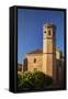 Clock Tower of the San Mateo Church in Banos De La Encina, Spain-Julianne Eggers-Framed Stretched Canvas