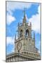 Clock tower of town hall, Avignon, France-Jim Engelbrecht-Mounted Photographic Print