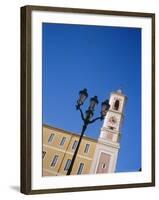 Clock Tower, Place De Palais, Nice, Provence, France-J P De Manne-Framed Photographic Print