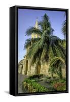 Clock Tower, Plaza de La Paz, Old City, Cartagena, Colombia-Jerry Ginsberg-Framed Stretched Canvas