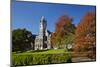 Clock Tower, Registry Building, University of Otago in Autumn, Dunedin, South Island, New Zealand-David Wall-Mounted Photographic Print