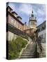 Clock Tower, Sighisoara, Transylvania, Romania, Europe-Gary Cook-Stretched Canvas