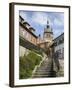 Clock Tower, Sighisoara, Transylvania, Romania, Europe-Gary Cook-Framed Photographic Print