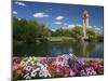 Clock Tower, Spokane River, Riverfront Park, Spokane, Washington, USA-Charles Gurche-Mounted Photographic Print