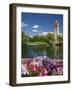 Clock Tower, Spokane River, Riverfront Park, Spokane, Washington, USA-Charles Gurche-Framed Photographic Print