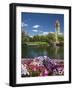 Clock Tower, Spokane River, Riverfront Park, Spokane, Washington, USA-Charles Gurche-Framed Photographic Print
