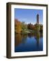 Clock Tower, Spokane River, Riverfront Park, Spokane, Washington, USA-Charles Gurche-Framed Photographic Print