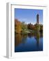 Clock Tower, Spokane River, Riverfront Park, Spokane, Washington, USA-Charles Gurche-Framed Photographic Print