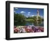 Clock Tower, Spokane River, Riverfront Park, Spokane, Washington, USA-Charles Gurche-Framed Photographic Print