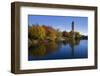 Clock Tower, Spokane River, Riverfront Park, Spokane, Washington, USA-Charles Gurche-Framed Photographic Print