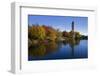 Clock Tower, Spokane River, Riverfront Park, Spokane, Washington, USA-Charles Gurche-Framed Photographic Print