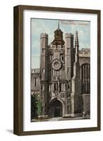 Clock Tower, Trinity College, Cambridge-null-Framed Photographic Print
