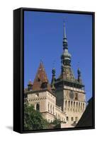 Clock Tower-null-Framed Stretched Canvas