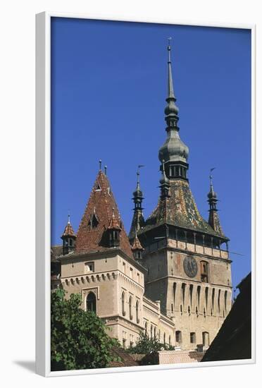 Clock Tower-null-Framed Photographic Print