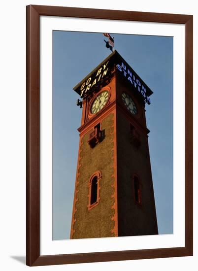 Clock Tower-Brian Moore-Framed Photographic Print