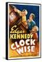 Clock Wise, from Left: Edgar Kennedy, Vivien Oakland, Billy Franey, 1939-null-Framed Stretched Canvas