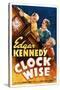 Clock Wise, from Left: Edgar Kennedy, Vivien Oakland, Billy Franey, 1939-null-Stretched Canvas