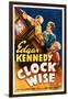 Clock Wise, from Left: Edgar Kennedy, Vivien Oakland, Billy Franey, 1939-null-Framed Art Print