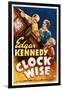 Clock Wise, from Left: Edgar Kennedy, Vivien Oakland, Billy Franey, 1939-null-Framed Art Print