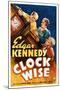 Clock Wise, from Left: Edgar Kennedy, Vivien Oakland, Billy Franey, 1939-null-Mounted Art Print