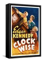 Clock Wise, from Left: Edgar Kennedy, Vivien Oakland, Billy Franey, 1939-null-Framed Stretched Canvas