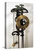 Clock with Pendulum Designed-Galileo Galilei-Stretched Canvas