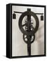 Clock with Weights Designed-Filippo Brunelleschi-Framed Stretched Canvas