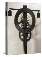 Clock with Weights Designed-Filippo Brunelleschi-Stretched Canvas