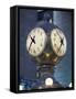 Clock-Carol Highsmith-Framed Stretched Canvas