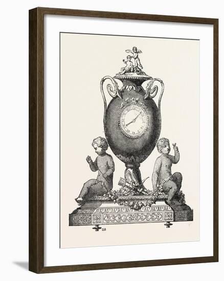 Clock-null-Framed Giclee Print