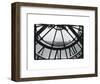 Clockface at the Musee d'Orsay-Christian Peacock-Framed Art Print