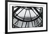 Clockface at the Musee d'Orsay-Christian Peacock-Framed Art Print