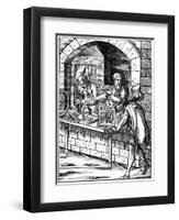 Clockmaker, 16th Century-Jost Amman-Framed Giclee Print