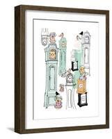 Clocks, 2013-Anna Platts-Framed Giclee Print